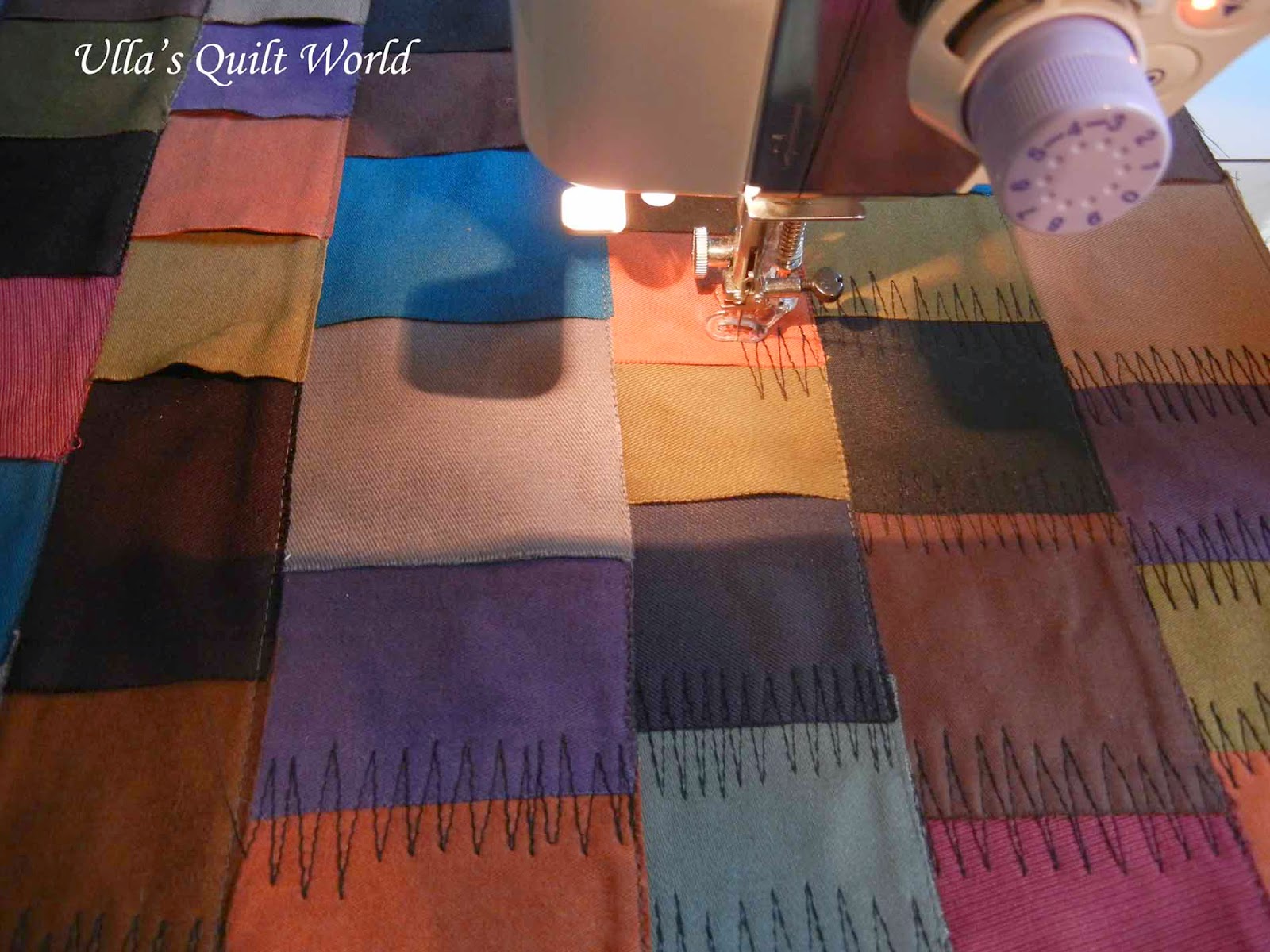 Rocking Chair cover and a rug+tutorial, quilting Ulla's Quilt World
